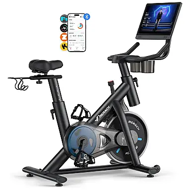 Bicicleta de exercício. Bicicleta estacionária