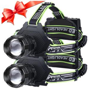 Lanterna LED Recarregável 12000 Lúmens Impermeável com Multi Funções, FOLETO, Vermelho