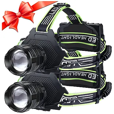 Lanterna LED Recarregável 12000 Lúmens