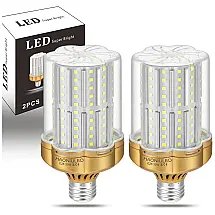 Lâmpada LED 250W 4000 Lumens 6000K Branca com Base E26, 2 Unidades, HAONIULED, Branco