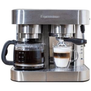Cafeteira Elétrica Programável 1.5L Aço Inoxidável, 1250W, 110v, ESPRESSIONE EM 1040, Prateado
