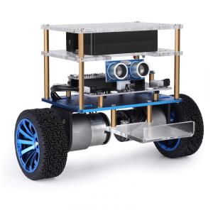 Kit de Construção Carro Robô Inteligente com Equilíbrio Automático para Crianças, ELEGOO, Azul