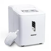Máquina de Gelo até 11 kg em 24H Portátil, 120W, 110v, IGLOO, Branco