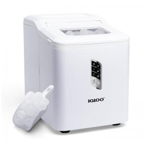 Máquina de Gelo até 11 kg em 24H Portátil, 120W, 110v, IGLOO, Branco