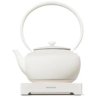 Chaleira elétrica BALMUDA MoonKettle branca
