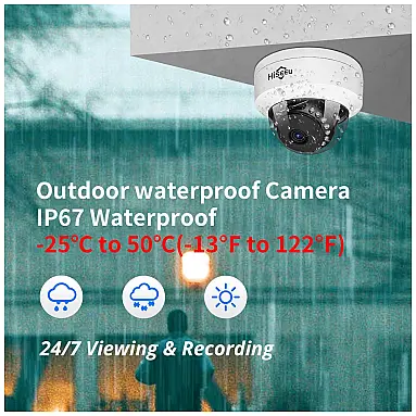 Câmera de Segurança Hiseeu HD