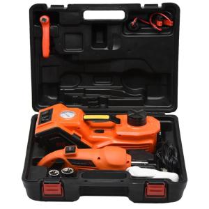 Macaco Elétrico Automotivo Bomba de Ar Lanterna LED 12v 3 Toneladas Kit de Chaves, MARCHINN DSJA380 1