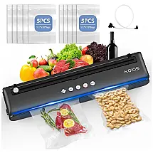 Seladora a Vácuo KOIOS, Automática, Secos, Úmidos, Prata 110V