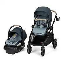 Sistema de Viagem Maxi-Cosi Zelia Pro Azul Marítimo 5-em-1 com Cadeirinha Recém-nascido a 22,7 kg