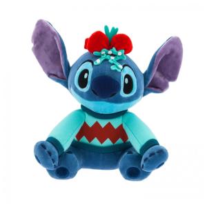 Pelúcia Stitch 35 cm de Altura, Tema de Natal para Crianças e Adultos, Disney, Azul
