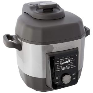 Panela de Pressão 12 em 1 Capacidade 5.6 L, 15 PSI, Aço Inoxidável, CUISINART CPC 900, Cinza