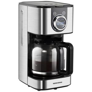 Cafeteira Elétrica Programável 1.5L com Tela LCD, Aço Inox, 110v, REDMOND, Preto