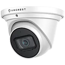 Câmera de Segurança Amcrest UltraHD 4K 8MP Resistente à Água para Monitoramento Externo
