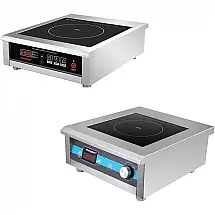 Cooktop de Indução Portátil 1 Queimador, 5000W, 220v, ABANGDUN, Prateado