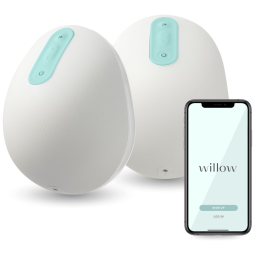 Willow Pump Wearable Double Electric Breast Pump Willow 3.0 Leak Proof Wearable Breast Pump with App The Only Pump That Lets You Pump in Any