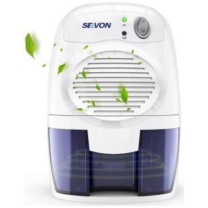 Desumidificador, 59 Metros, Portátil, Capacidade 500ml, Silencioso, 110v, SEAVON MD 819, Branco