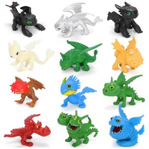 Miniaturas de Dragão para Diversão Infantil: Conjunto com Variados Dragõezinhos para Festas e Brincadeiras, Ideal para Decoração