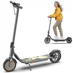 Patinete Elétrico Sigravy Preto Motor 350W Pneu 21,6cm Suspensão Dianteira 3 Modos Dobrável SGEL04