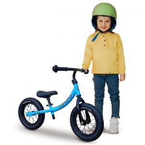 Bicicleta sem Pedal para Crianças de 2 a 5 Anos com Assento e Guidão Ajustáveis, Banana Bike, Azul