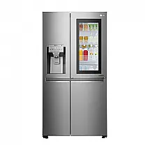 Geladeira Side by Side LG GRX2475CSAV InstaView Dispensador de Água e Gelo 220V