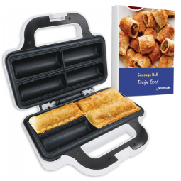 Máquina de Hot Dog até 4un Por Vez em Aço Inoxidável, 110V 850W, StarBlue, Branco