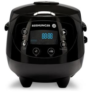 Reishunger Panela de Arroz Elétrica 840mL, com Controle de Temperatura, 110V, Vermelha