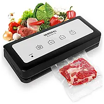 Seladora a Vácuo VENTISOL, Automática, Secos, Úmidos, LED, Preto 110V