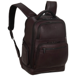 Kenneth Cole Reaction Mochila de Couro com Tecnologia RFID Anti Furto para Laptop