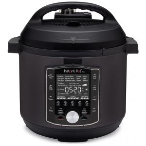 Panela de Pressão Elétrica 10 em 1, 8L com 28 Predefinições, Painel de LED e Livro de Receitas, 110V 1200W, Instant Pot, Preta