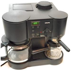 Máquina de café expresso Il Caffe Bistro 10 xícaras de café, 4 xícaras, INTERROMPIDO, KRUPS 867 42