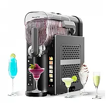 Máquina de Slush Raspadinha REVOTIO RV-S1 2,6L Frozen 6 Programas Auto Limpeza LED 240V