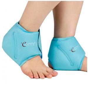 Tornozeleira de Compressão Fria a Gel para Lesões e Alívio da Dor, Comfytemp