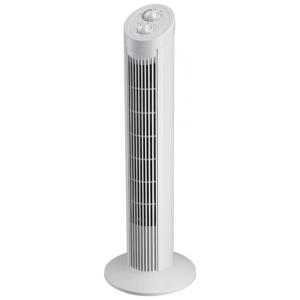 Ventilador de Torre com Controle Mecânico e Temporizador, 110V 45W MAZHONG, Branco