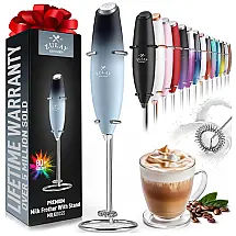 Mixer Elétrico com Suporte, Zulay Kitchen, Preto Tempestade
