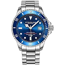 Relógio Masculino Automático, Prova D 200m, STUHRLING 883, Prateado