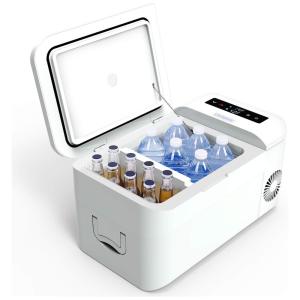 Geladeira e Frigobar para carro, Portátil AC, 20 L Dual, 110v, CIGREEN DC 20KD, Branco