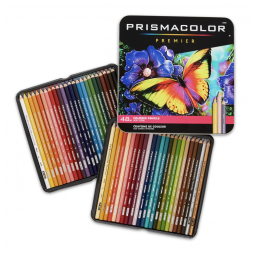 Lápis de Cor Prismacolor Premier, Soft Core, 48 Cores - Conjunto com 48 Unidades