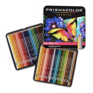 Lápis de Cor Prismacolor Premier, Soft Core, 48 Cores - Conjunto com 48 Unidades