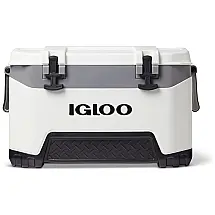 Cooler Caixa Térmica Portátil 52 Litros, IGLOO, Branco