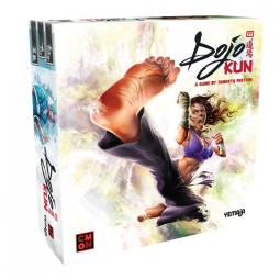 Jogo de Estratégia Dojo Kun 1 a 4 Jogadores, Para Maiores de 12 Anos, CMON DJK001, Branco