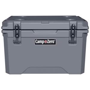 Cooler Caixa Térmica Portátil 40 Litros com Porta Copos, CAMP ZERO CZ40L GY, Cinza