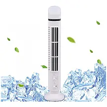 Qiopertar Torre Ventilador Led Ventilador Bladeless Torre Ventilador Elétrico Mini Condicionador Vertical White107