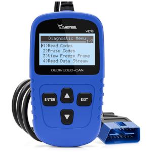 VDIAGTOOL VD10 Scanner Automotivo Profissional com Diagnóstico OBD2, 12V, Azul