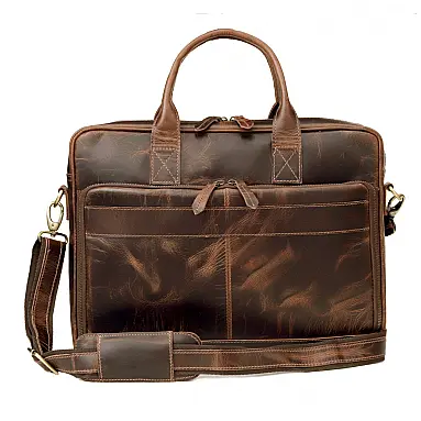 Bolsa Carteiro Masculina Couro de