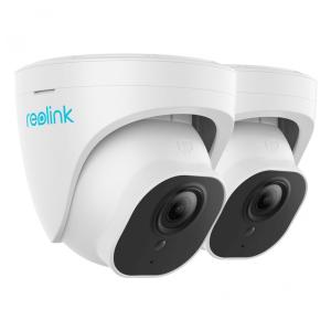 Câmera de Segurança REOLINK RLC520A com Detecção de Pessoas e Cartão SD de até 256gb, 2 Peças