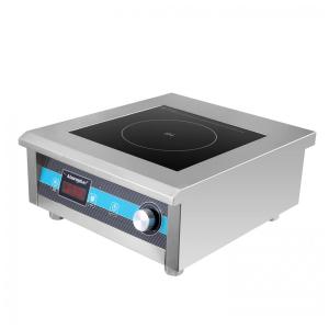 Cooktop de Indução Portátil Ideal para Restaurantes 5000W, Aço Inoxidável, 220v, ABANGDUN E 50KT, Prateado