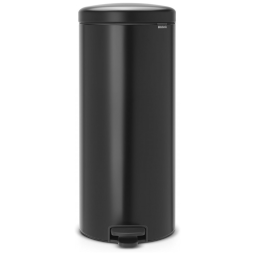 Lixeira de Cozinha 30 Litros com Fechamento Suave e Balde Removível, Brabantia, Preta