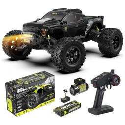 Carrinho de Controle Remoto 36 km, h com 2 Baterias Recarregáveis para Adultos, RIAARIO, Branco