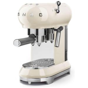 Cafeteira Espresso Smeg ECF01CRUS, Tamanho Único, 1L, Creme