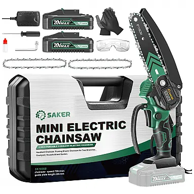 Mini Motosserra Elétrica Portátil para